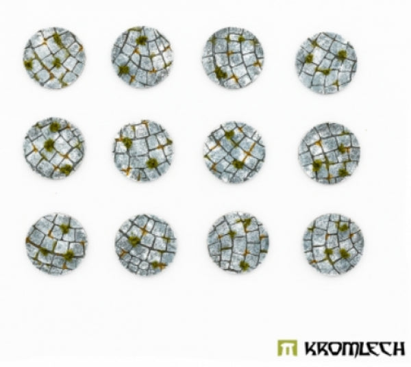 Kromlech Accessories: Cobblestone 30mm Round Base Toppers