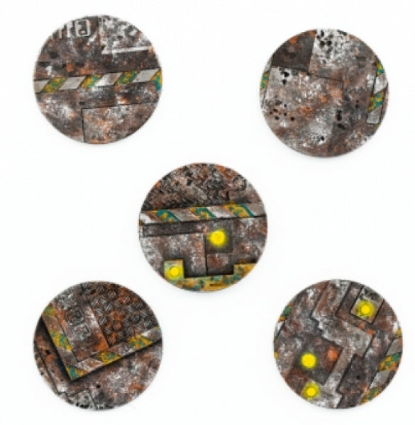 Kromlech Accessories: Hi-Tech 50mm Round Base Toppers - 50mm