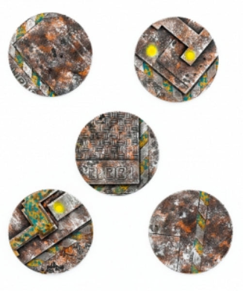Kromlech Accessories: Hi-Tech 50mm Round Base Toppers - 47mm