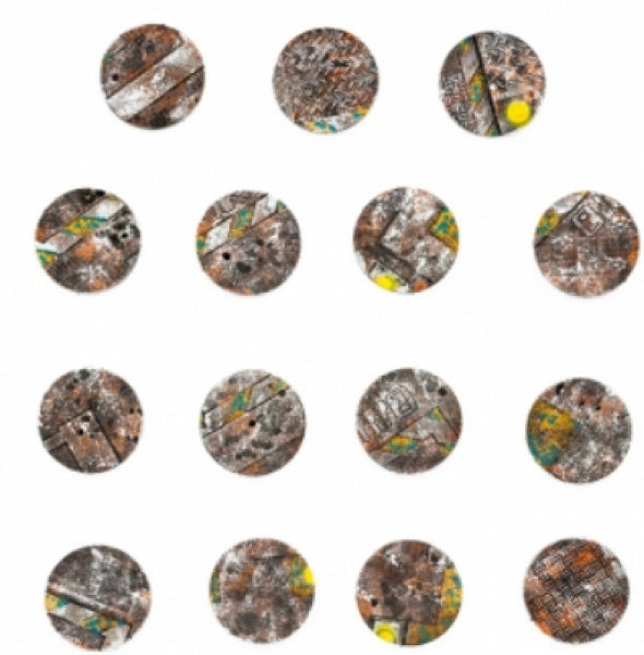 Kromlech Accessories: Hi-Tech 28.5mm Round Base Toppers