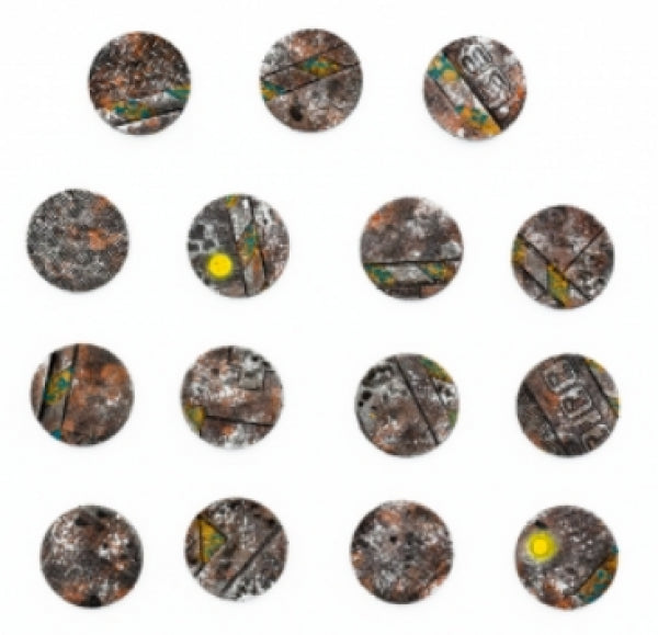 Kromlech Accessories: Hi-Tech 25mm Round Base Toppers