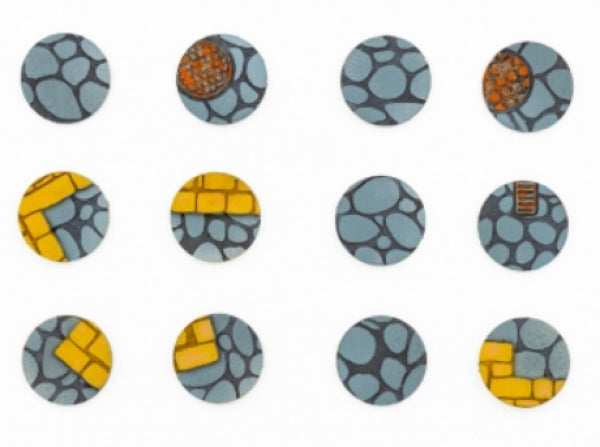 Kromlech Accessories: Town Streets 30mm Round Base Toppers