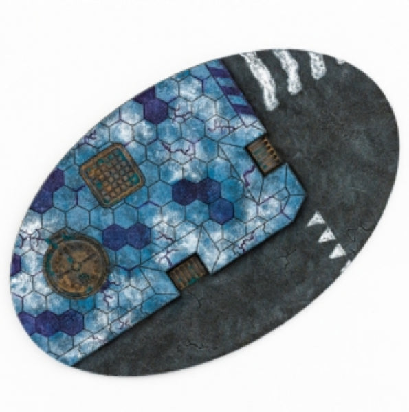 Kromlech Accessories: Cityfight 170x105mm Oval Base Topper