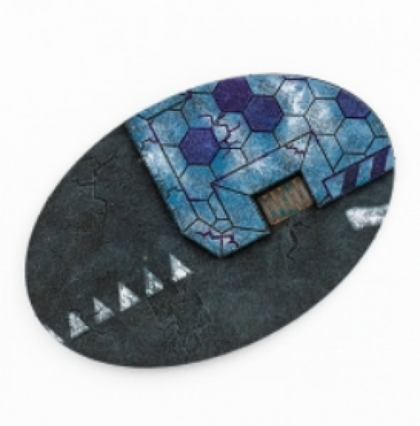 Kromlech Accessories: Cityfight 105x70mm Oval Base Topper