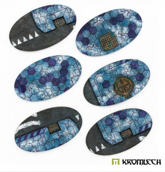 Kromlech Accessories: Cityfight 90x52mm Oval Base Toppers