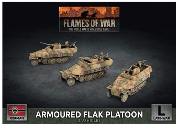 Flames Of War (WWII): (German) Armoured Flak Platoon