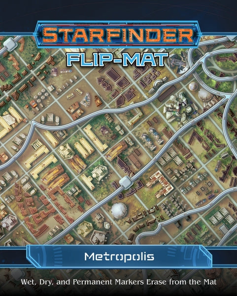 Starfinder RPG: Starfinder Flip-Mat Metropolis