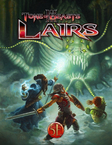Dungeons & Dragons RPG: Tome of Beasts 3 Lairs (5E)