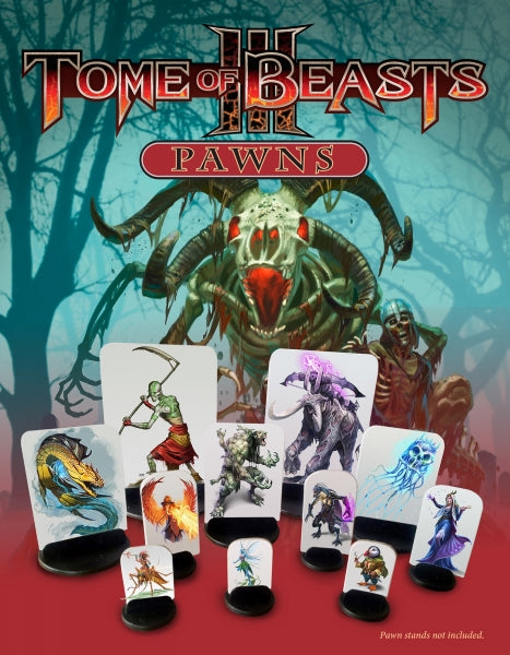 Dungeons & Dragons RPG: Tome of Beasts 3 Pawns (5E)