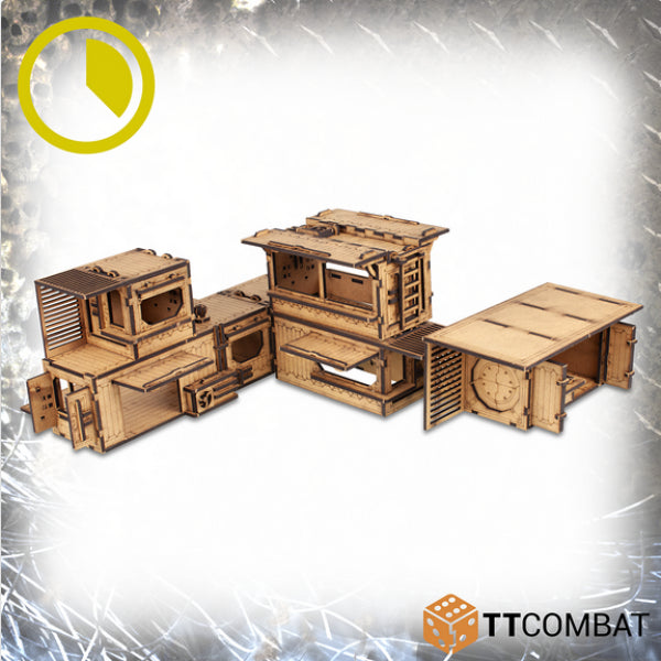 28mm Terrain: Sci-fi/Gothic Scenics - The Snack Stacks