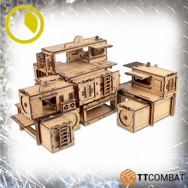 28mm Terrain: Sci-fi/Gothic Scenics - Quick Serve Stacks