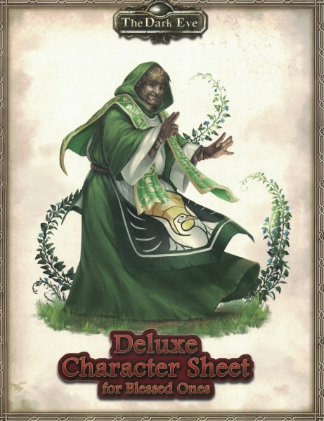 The Dark Eye RPG: Deluxe Character Sheet for Blessed Ones