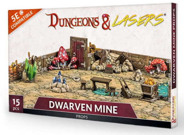 Dungeons & Lasers: Dwarven Mine - Props