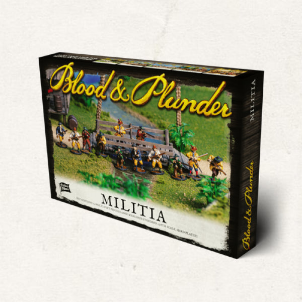 Blood & Plunder: Plastic Militia Unit Box