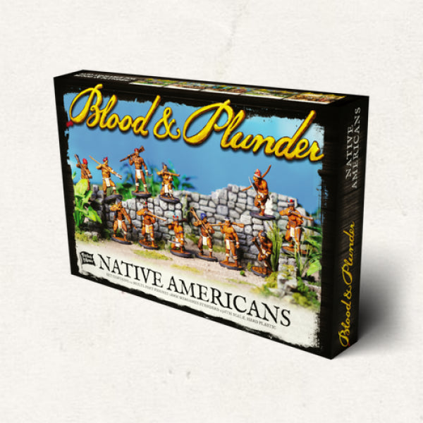 Blood & Plunder: Plastic Native American Unit Box