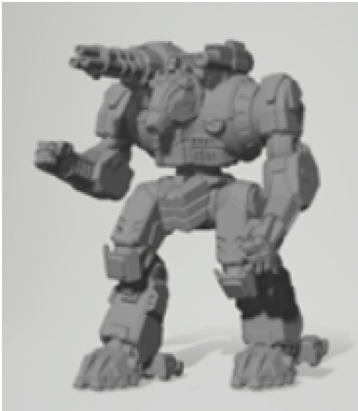 Battletech Miniatures: Stormwolf Prime Mech – 50 tons – Recognition Guide IlClan Vol 16 (1)