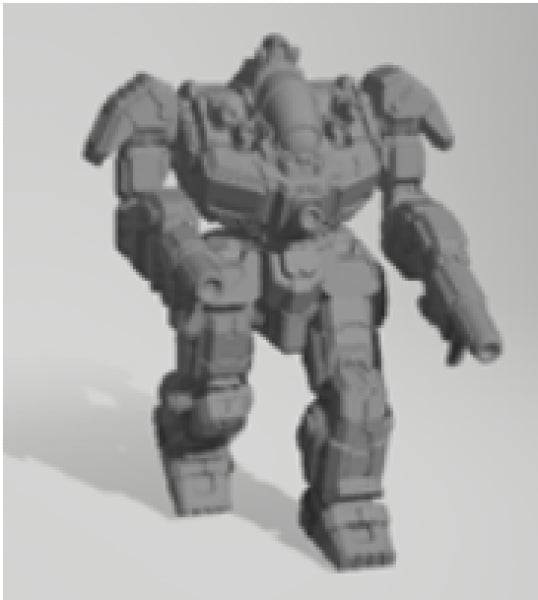 Battletech Miniatures: BattleMaster BLR-1G/1GB Mech – 85 tons – Recognition Guide IlClan Vol 14