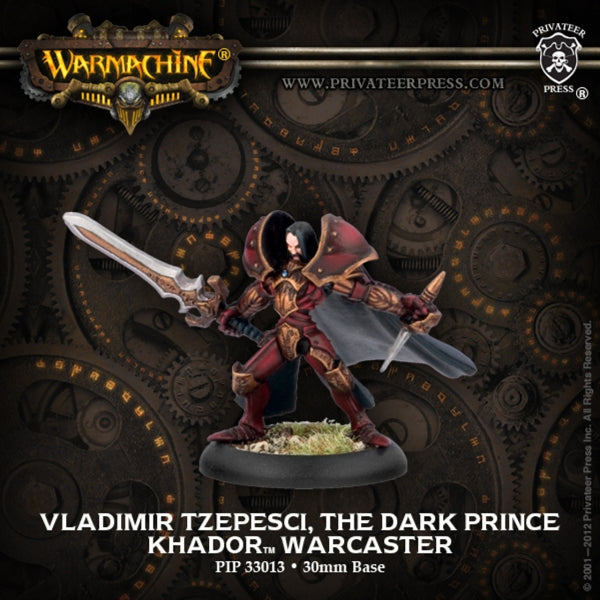 (Khador) Vladimir Tzepesci, The Dark Prince - Khador Warcaster