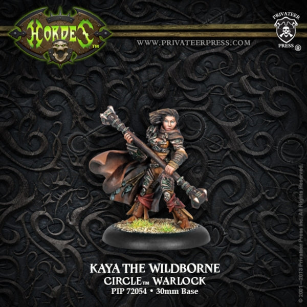 (Circle Orboros) Kaya the Wildborne - Circle Warcaster (Variant)