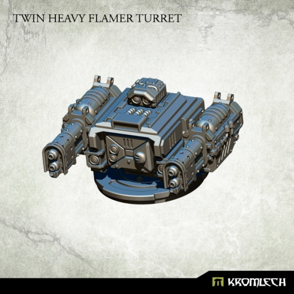 Kromlech Accessories: Twin Heavy Flamer Turret