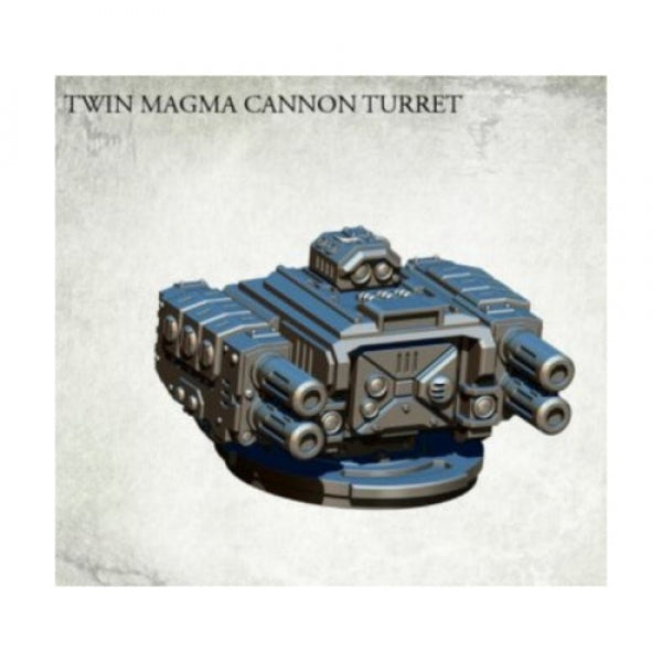 Kromlech Accessories: Twin Magma Cannon Turret