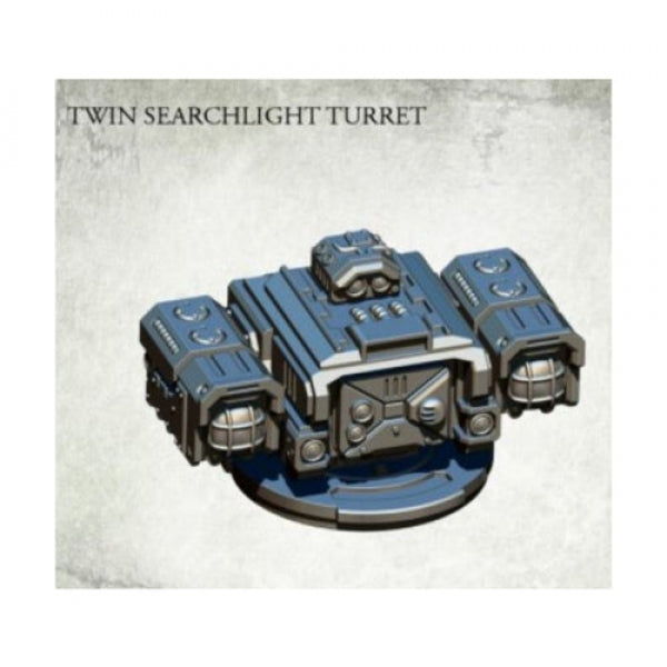 Kromlech Accessories: Twin Searchlight Turret