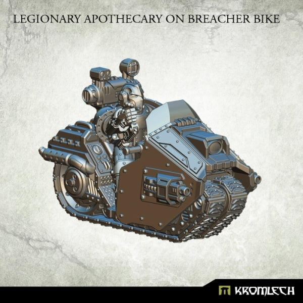 Kromlech Miniatures: Legionary Apothecary on Breacher Bike