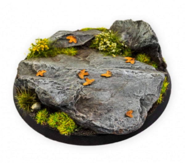 Kromlech Bases: Rocky Outcrop Round 60mm Set 2 (1)