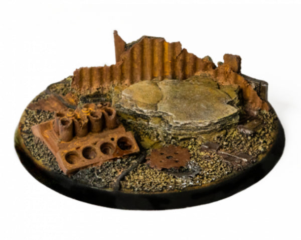 Kromlech Bases: Junk City round 60mm Set 2 (1)