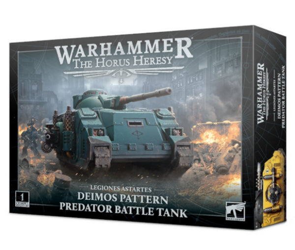 Warhammer 40K: Legiones Astartes - Deimos Pattern Predator Battle Tank