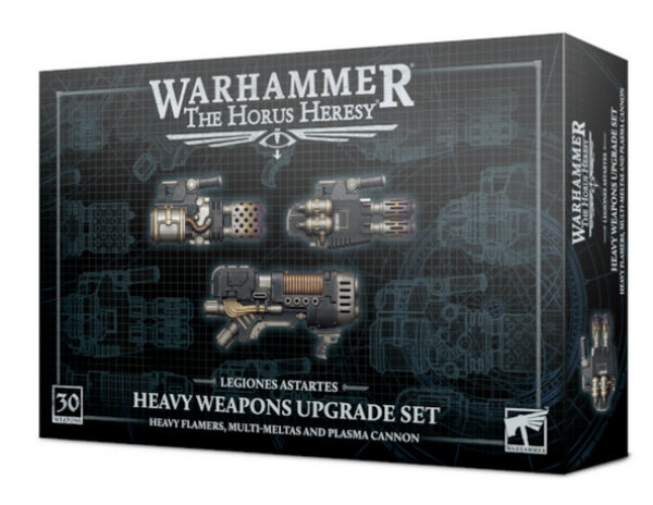 Warhammer 40K: Heavy Weapon Upgrades Legiones Astartes - Heavy Flamers, Multi-meltas, Plasma Cannon