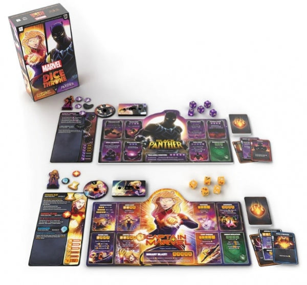 Marvel Dice Throne: 2-Hero Box #1 - Captain Marvel & Black Panther