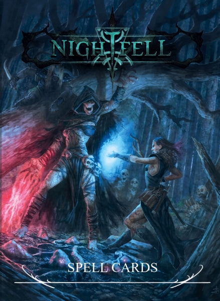 D&D 5th Edition: Nightfell - Spell Cards