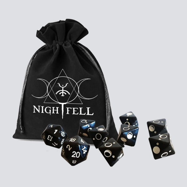 D&D 5th Edition: Nightfell - Lunar Dice Set