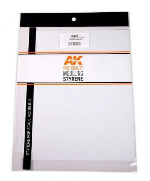 AK-Interactive: (Accessory) Styrene Sheets 1.5mm thickness x 245 x 195mm (2)