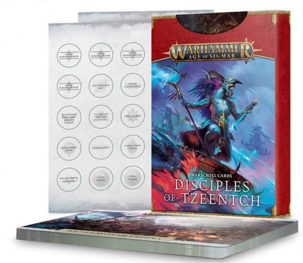 Age of Sigmar: Warscroll Cards - Disciples of Tzeentch (2022)