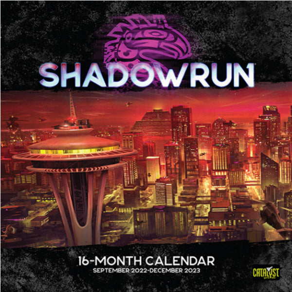Shadowrun RPG 6th Edition: 16 Month Calendar Game Maps