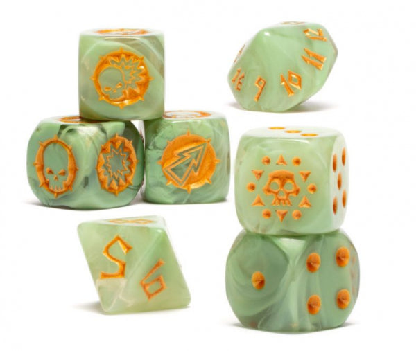 Blood Bowl: Amazon Team Dice Set