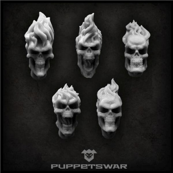 Puppetswar: (Accessory) Burning Skulls (5)