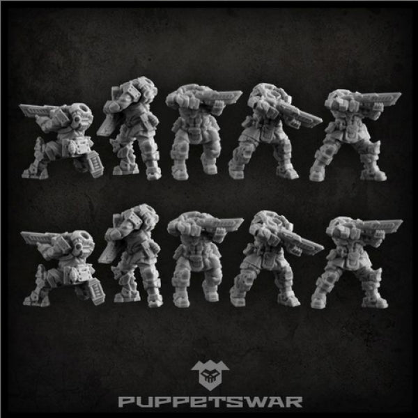 Puppetswar: (Accessory) Elite Troopers Bodies (10)