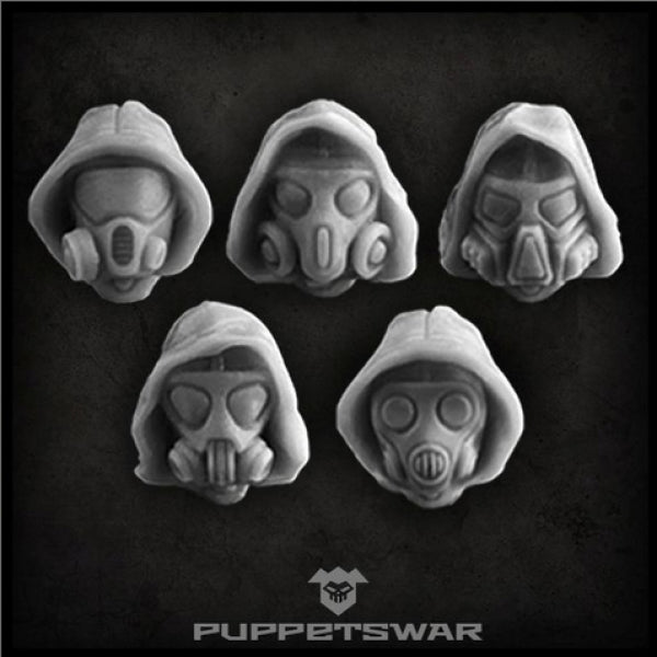 Puppetswar: (Accessory) Stalkers Heads (5)
