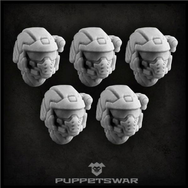 Puppetswar: (Accessory) Spec OPS Heads (5)