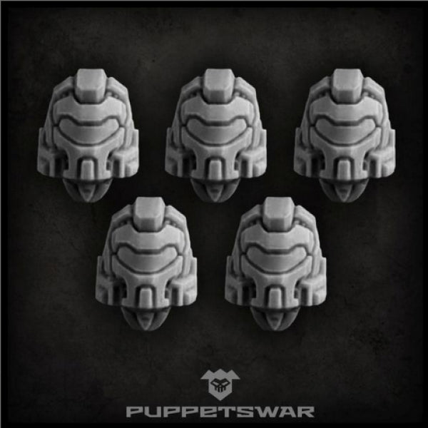 Puppetswar: (Accessory) Breachers Helmets (5)
