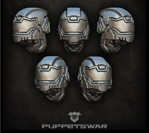 Puppetswar: (Accessory) Biker Helmets (5)