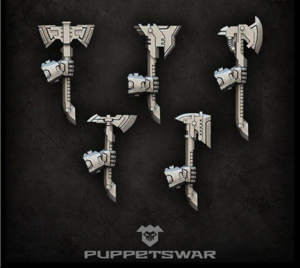 Puppetswar: (Accessory) Storm Axes (right) (5)
