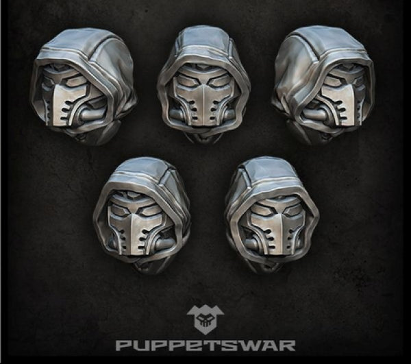 Puppetswar: (Accessory) Super Ninja Heads (5)