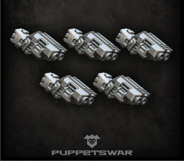 Puppetswar: (Accessory) Assault Handguns (right) (5)