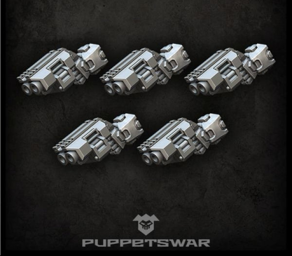 Puppetswar: (Accessory) Assault Handguns (left) (5)