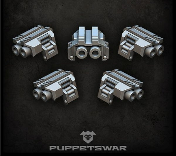 Puppetswar: (Accessory) Assault Wrist Guns (5)
