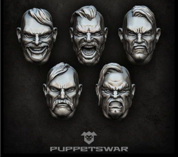Puppetswar: (Accessory) Cossack Heads (5)